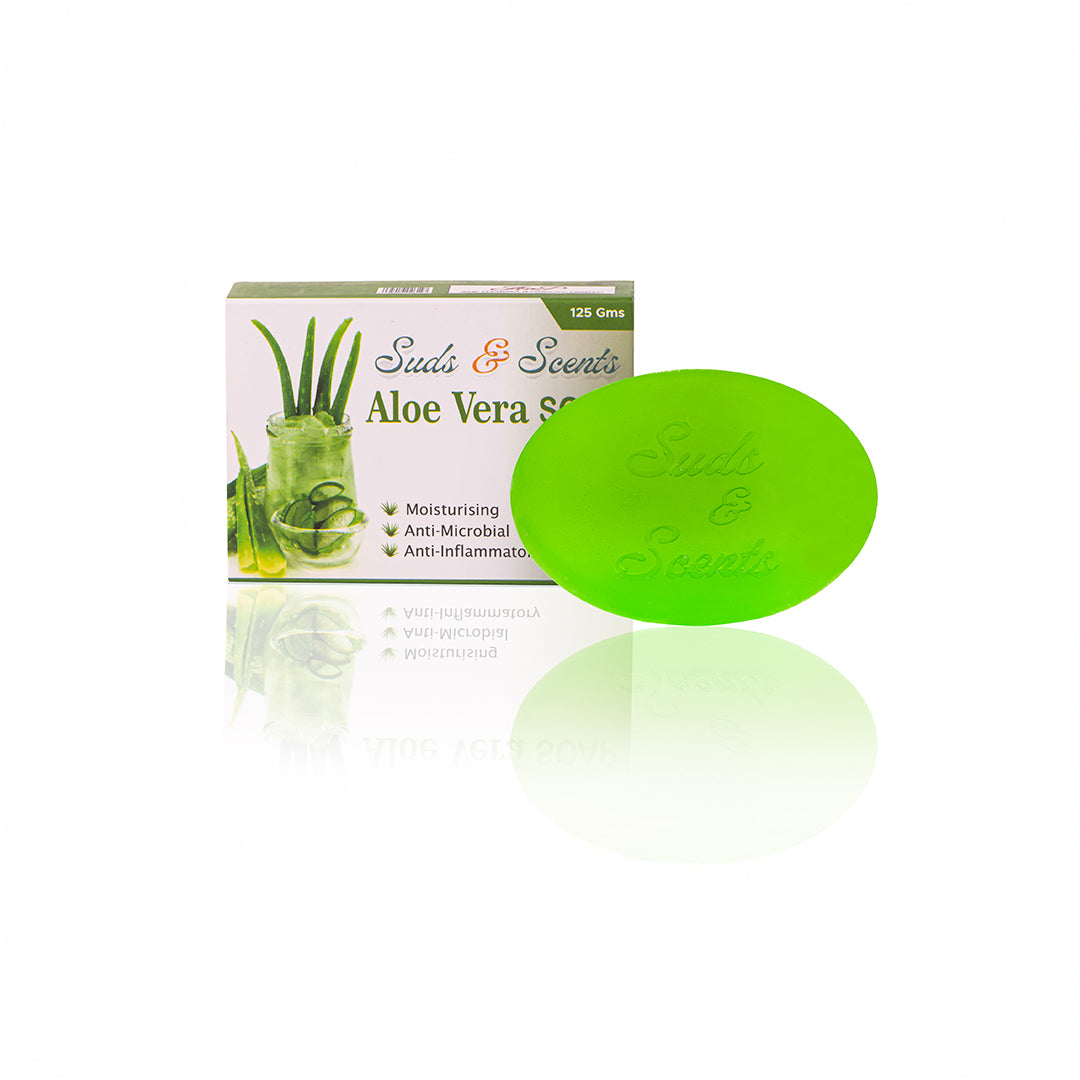 Green aloe vera soap 