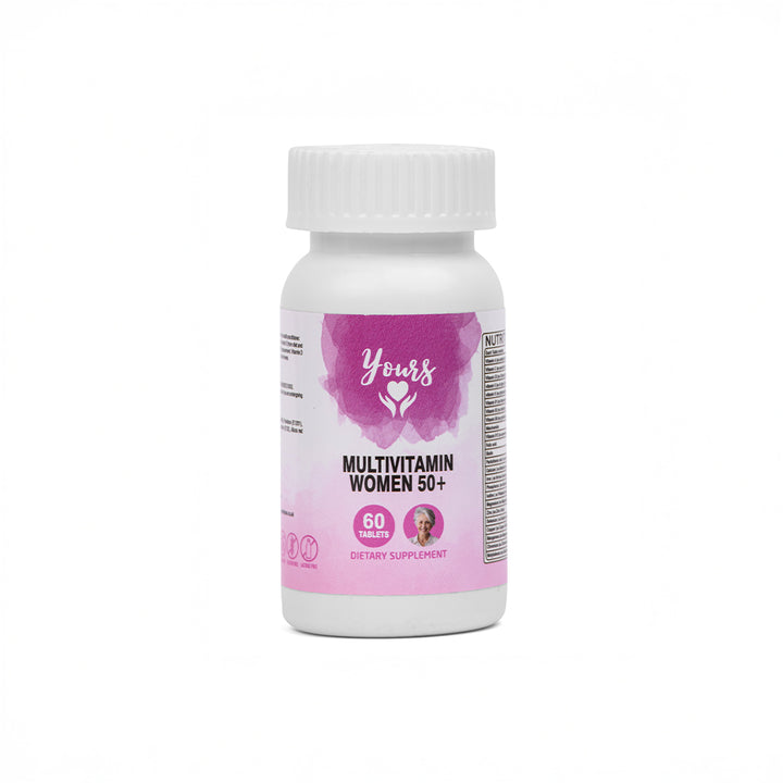 Yours Multivitamins Women 50+ Immunity and Bone health
