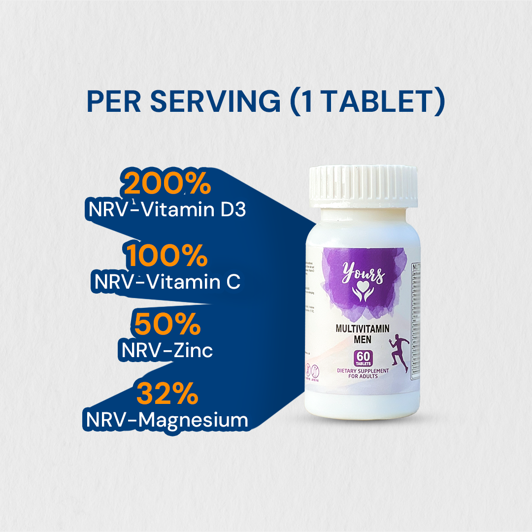 Multivitamin supplement Men london