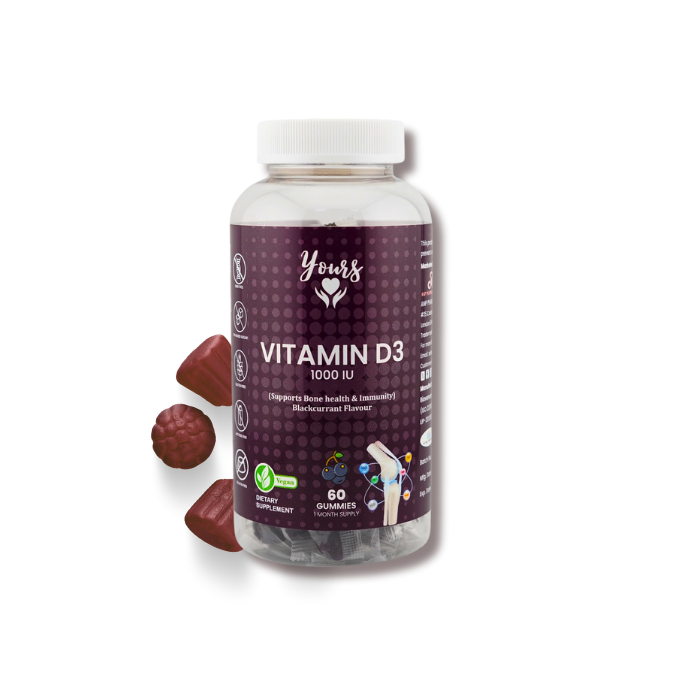 Yours Vitamin D3 Gummies