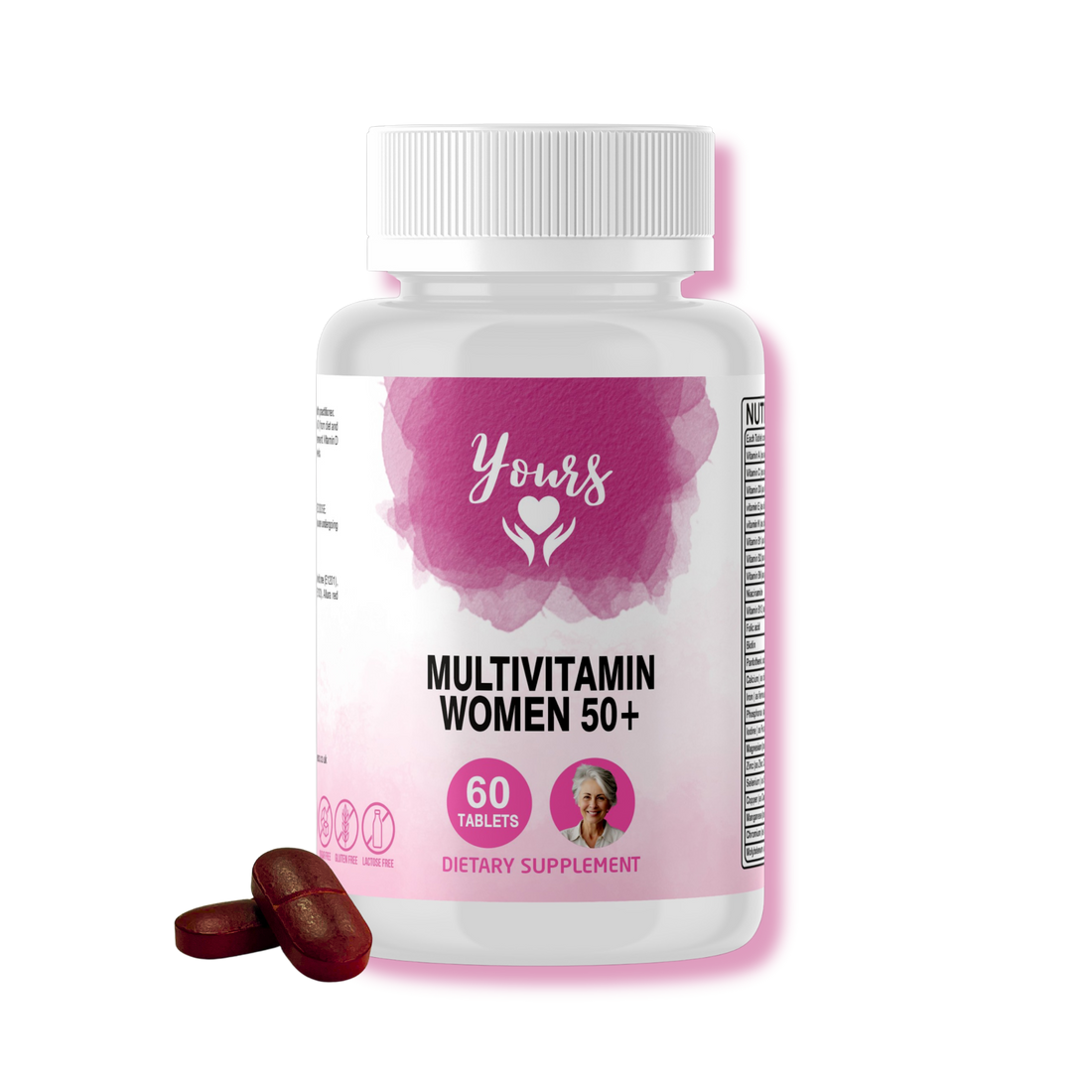 Yours Multivitamins Women 50+ Immunity and Bone health